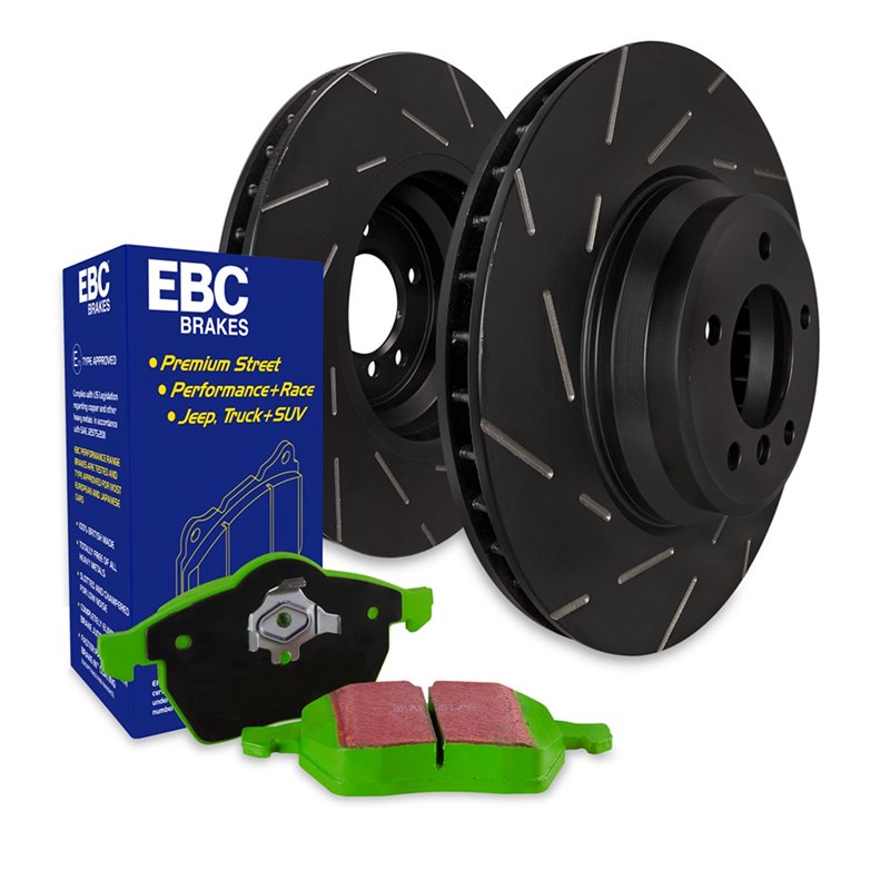 EBC Brakes | S2 Kits Greenstuff 6000 and USR Rotors - Arrière - Silverado 1500 2019-2021