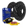 EBC Brakes | S5 Kits Yellowstuff And GD Rotors - Front - Jetta 1.4T / 2.0L 2010-2021 EBC Brakes Brake Kits