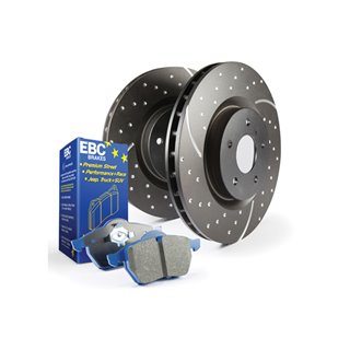 EBC Brakes | S6 Kits Bluestuff and GD Rotors - Avant - Audi / Volkswagen 2005-2019
