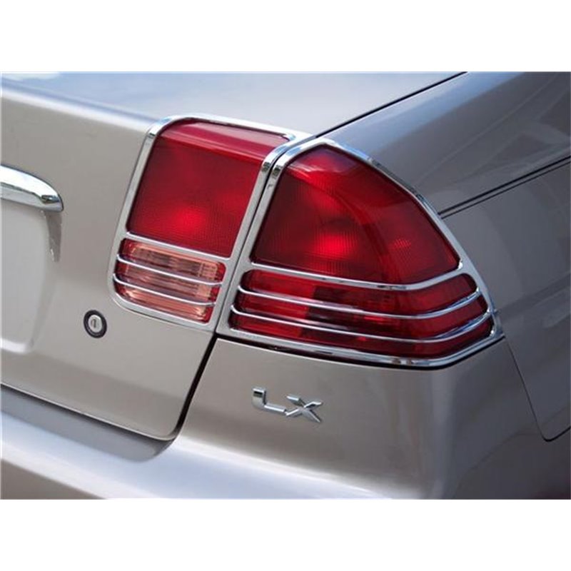 Putco | Tail Lamp Cover - Civic 1.3L / 1.7L / 2.0L 2001-2003 Putco Light Covers & Lamp Guards