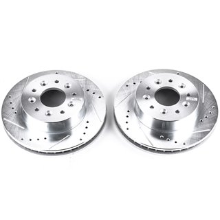 PowerStop | Evolution Performance Disc Brake Rotor Set - Front - Corvette 1963-1982 PowerStop Brake Rotors