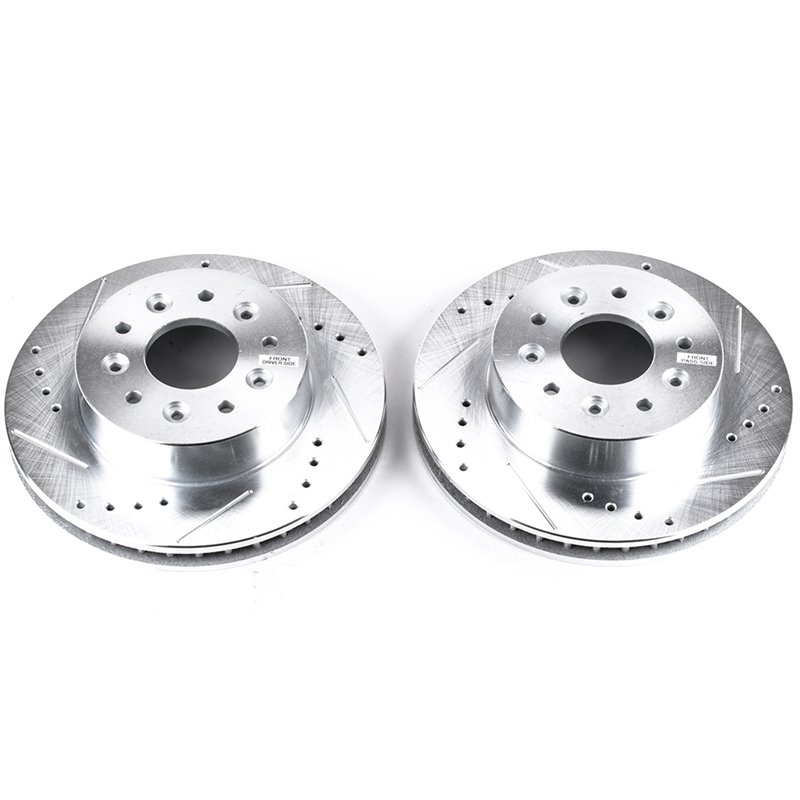 PowerStop | Evolution Performance Disc Brake Rotor Set - Front - Corvette 1963-1982 PowerStop Brake Rotors