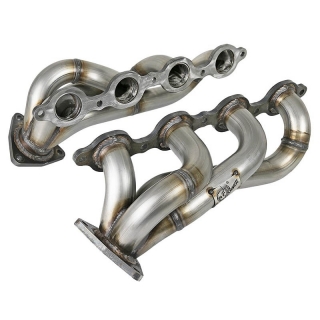 aFe Power | Twisted Steel 304 Stainless Steel Shorty Headers - Silverado / Sierra 2500 HD / 3500 HD 6.6L 2020-2023 aFe POWER ...