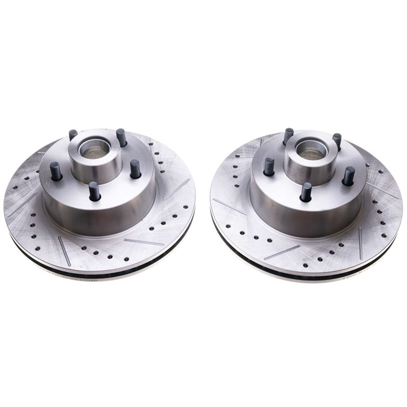 PowerStop | Evolution Performance Disc Brake Rotor Set - Front - Challenger / Barracuda / GTX / Road Runner 1970-1972 PowerSt...