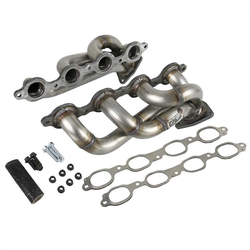 aFe Power | Twisted Steel 1-3/4 IN 304 Stainless Steel Shorty Headers - Cadillac / Chevrolet / GMC 6.2L / 5.3L 2019-2023 aFe ...