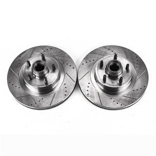 PowerStop | Evolution Performance Disc Brake Rotor Set - Front - Explorer Sport / Explorer Sport Trac 4.0L 2001-2005 PowerSto...