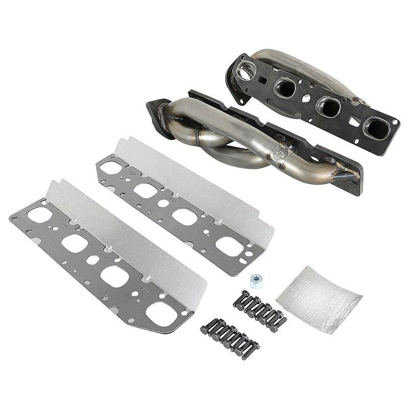 aFe Power | Twisted Steel 304 Stainless Steel Shorty Header - Ram 1500 5.7L 2019-2023 aFe POWER Headers & Manifolds