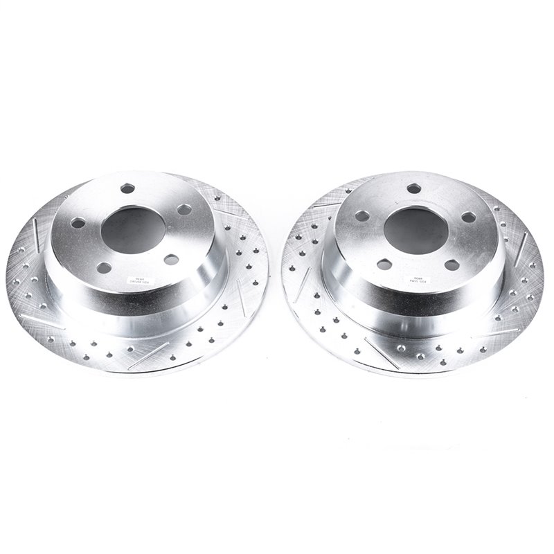 PowerStop | Evolution Performance Disc Brake Rotor Set - Rear - Grand Cherokee 4.0L / 4.7L 1999-2004 PowerStop Brake Rotors