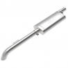 aFe Power | ROCK BASHER 3 IN 409 Stainless Steel Cat-Back Exhaust System - Gladiator 3.6L 2020-2023 aFe POWER Cat-Back Exhausts