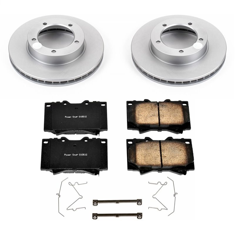 PowerStop | Z17 Evolution Disc Brake Pad & Rotor Kit - Front - LX470 Base 4.7L 2000-2007 PowerStop Brake Kits