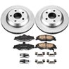 PowerStop | Z17 Evolution Disc Brake Pad & Rotor Kit - Rear - Camaro / Firebird 3.8L / 5.7L 1998-2002 PowerStop Brake Kits