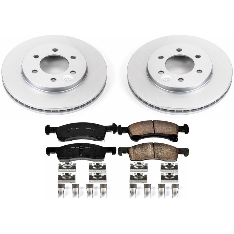 PowerStop | Z17 Evolution Disc Brake Pad & Rotor Kit - Front - Expedition / Navigator 4.6L / 5.4L 2002-2006 PowerStop Brake Kits