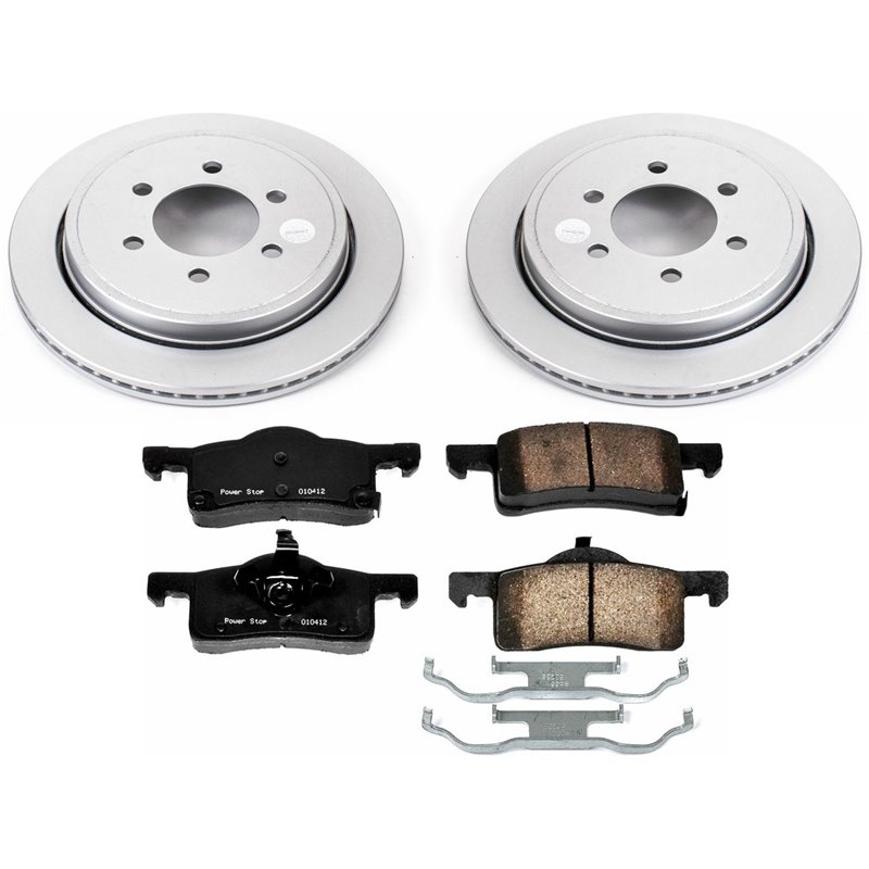 PowerStop | Z17 Evolution Disc Brake Pad & Rotor Kit - Rear - Expedition / Navigator 4.6L / 5.4L 2002-2006 PowerStop Brake Kits