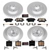 PowerStop | Z23 Evolution Sport Disc Brake Pad & Rotor Kit - Avant & Arrière - C230 / C240 2001-2005