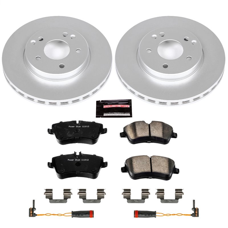 PowerStop | Z23 Evolution Sport Disc Brake Pad & Rotor Kit - Front - C230 / C240 2001-2005 PowerStop Brake Kits