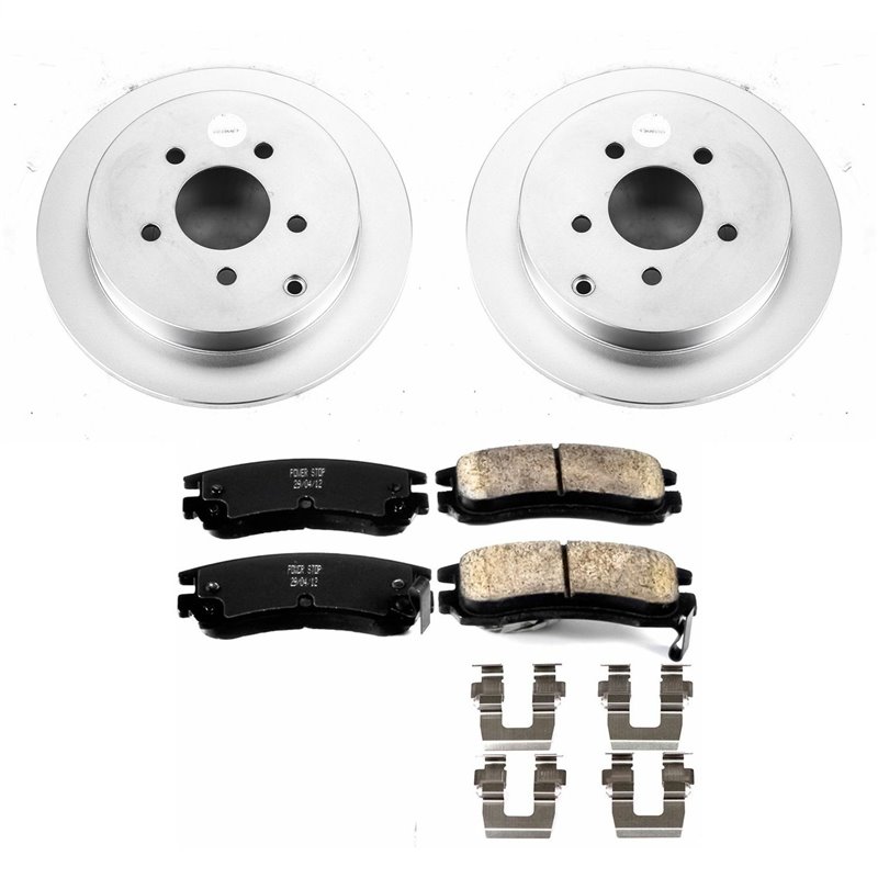 PowerStop | Z17 Evolution Disc Brake Pad & Rotor Kit - Arrière - Buick / Chevrolet / Oldsmobile / Pontiac 2001-2007