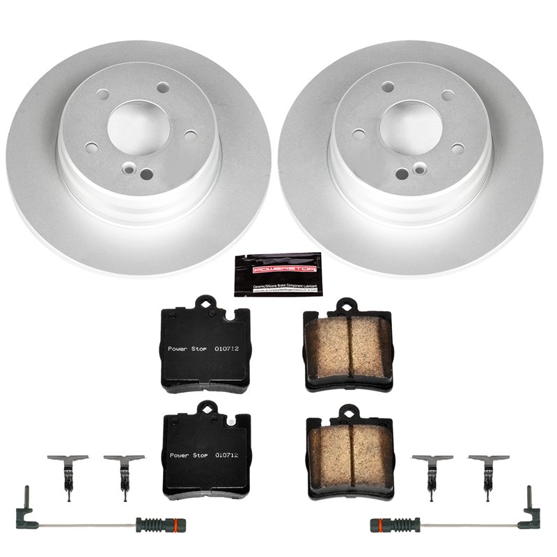 PowerStop | Z23 Evolution Sport Disc Brake Pad & Rotor Kit - Rear - Mercedes-Benz 1996-2002 PowerStop Brake Kits