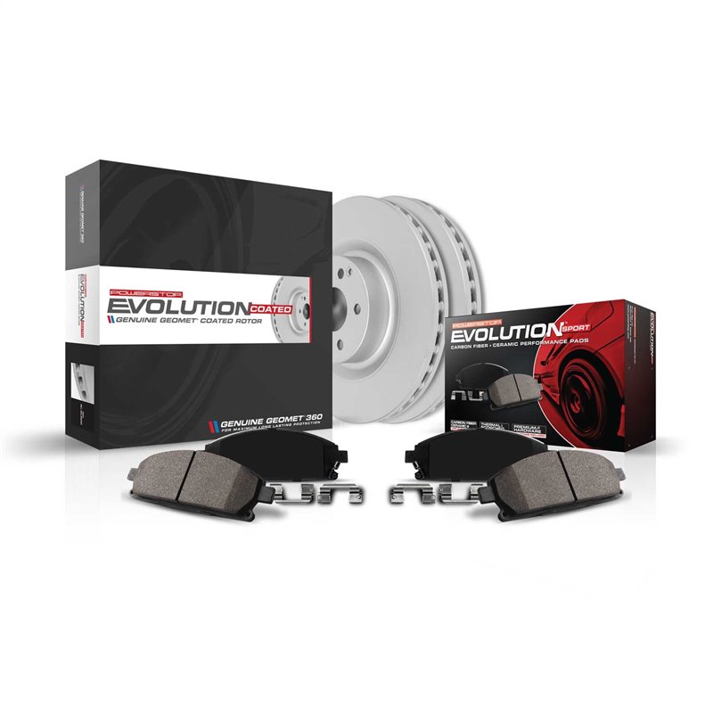 PowerStop | Z23 Evolution Sport Disc Brake Pad & Rotor Kit - Rear - E430 Base 4.3L 2001-2002 PowerStop Brake Kits