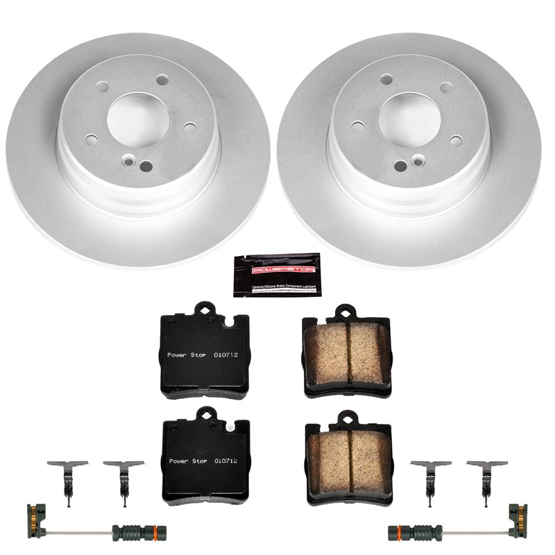 PowerStop | Z23 Evolution Sport Disc Brake Pad & Rotor Kit - Rear - E430 Base 4.3L 2001-2002 PowerStop Brake Kits
