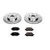 PowerStop | Z23 Evolution Sport Disc Brake Pad & Rotor Kit - Front - ES300 / Avalon / Camry / Solara 2000-2004 PowerStop Brak...
