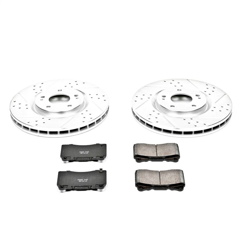 PowerStop | Z23 Evolution Sport Disc Brake Pad & Rotor Kit - Avant - Lancer 2.0T 2003-2006