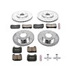 PowerStop | Z23 Evolution Sport Disc Brake Pad & Rotor Kit - Avant & Arrière - Lancer 2.0T 2003-2006