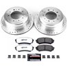 PowerStop | Z36 Severe-Duty Disc Brake Pad & Rotor Kit - Arrière - LX470 Base 4.7L 2000-2007