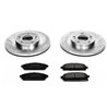 PowerStop | Z23 Evolution Sport Disc Brake Pad & Rotor Kit - Front - Q45 4.1L 2000-2001 PowerStop Brake Kits