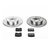 PowerStop | Z23 Evolution Sport Disc Brake Pad & Rotor Kit - Rear - Stealth / 3000GT 3.0T 1993-1998 PowerStop Brake Kits