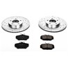 PowerStop | Z23 Evolution Sport Disc Brake Pad & Rotor Kit - Front - Taurus / Continental / Sable 3.0L / 4.6L 2000-2007 Power...