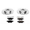 PowerStop | Z23 Evolution Sport Disc Brake Pad & Rotor Kit - Rear - Solstice / Sky Red Line 2.0T / 2.4L 2006-2010 PowerStop B...