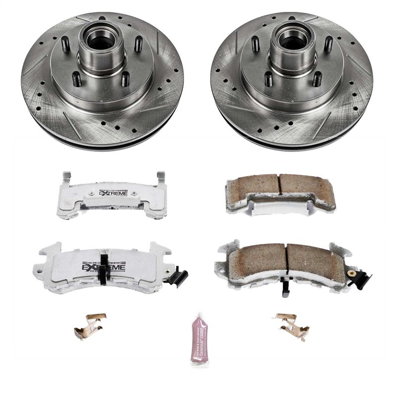 PowerStop | Z26 Street Warrior Disc Brake Pad & Rotor Kit - Avant - Chevrolet / GMC / Pontiac 1982-1995