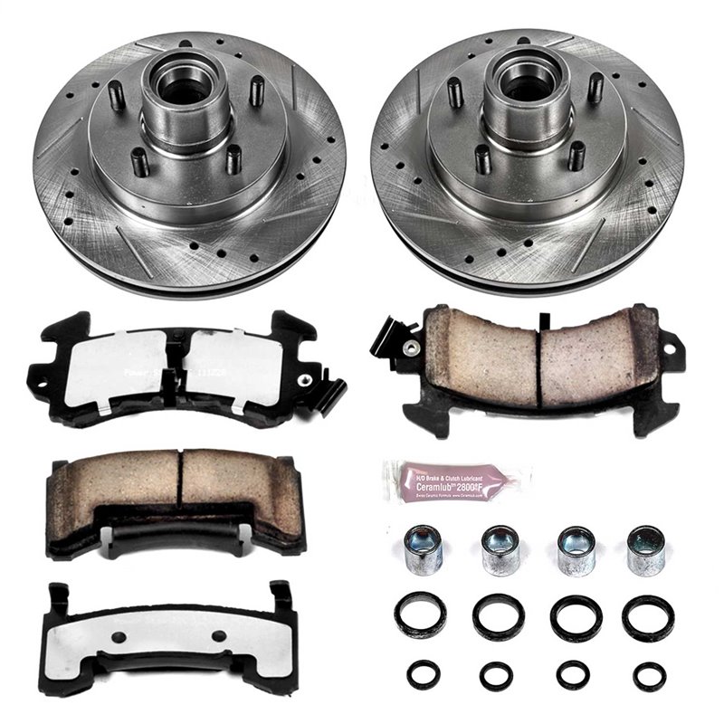 PowerStop | Z36 Severe-Duty Disc Brake Pad & Rotor Kit - Avant - Chevrolet / GMC / Pontiac 1982-1995