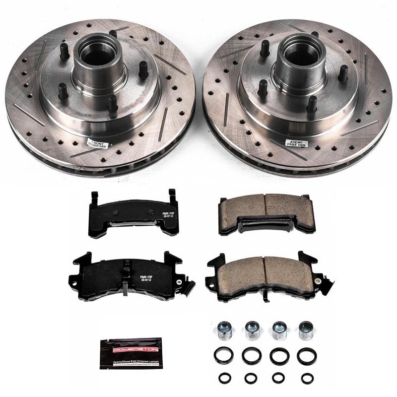 PowerStop | Z23 Evolution Sport Disc Brake Pad & Rotor Kit - Avant - Monte Carlo 1979-1981