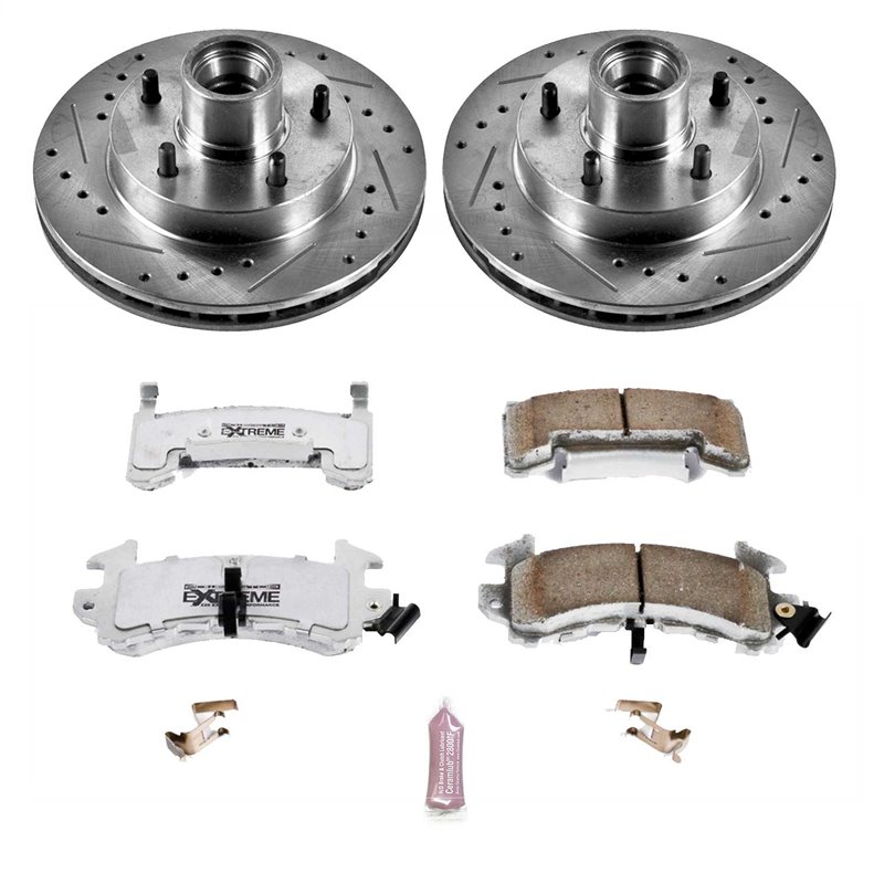 PowerStop | Z26 Street Warrior Disc Brake Pad & Rotor Kit - Front - Monte Carlo 1979-1981 PowerStop Brake Kits