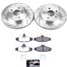 PowerStop | Z26 Street Warrior Disc Brake Pad & Rotor Kit - Arrière - Camaro / Firebird 1993-1997