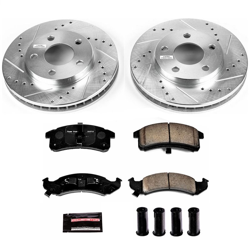 PowerStop | Z23 Evolution Sport Disc Brake Pad & Rotor Kit - Front - Camaro / Firebird 1994-1997 PowerStop Brake Kits