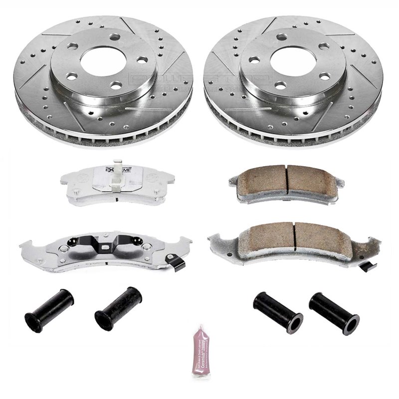 PowerStop | Z26 Street Warrior Disc Brake Pad & Rotor Kit - Avant - Camaro / Firebird 1994-1997
