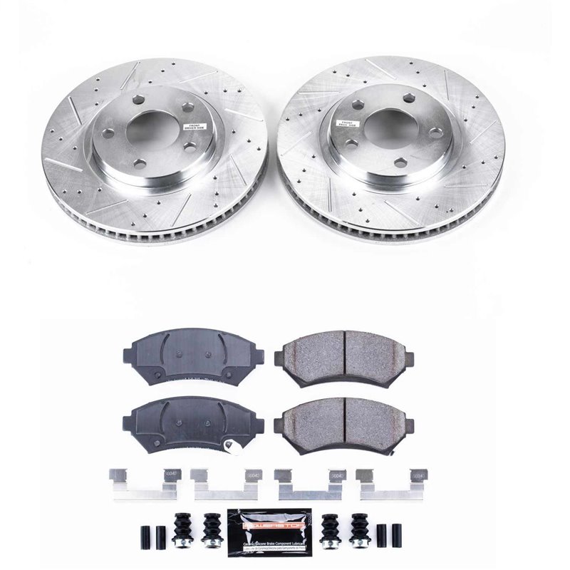 PowerStop | Z23 Evolution Sport Disc Brake Pad & Rotor Kit - Front PowerStop Brake Kits