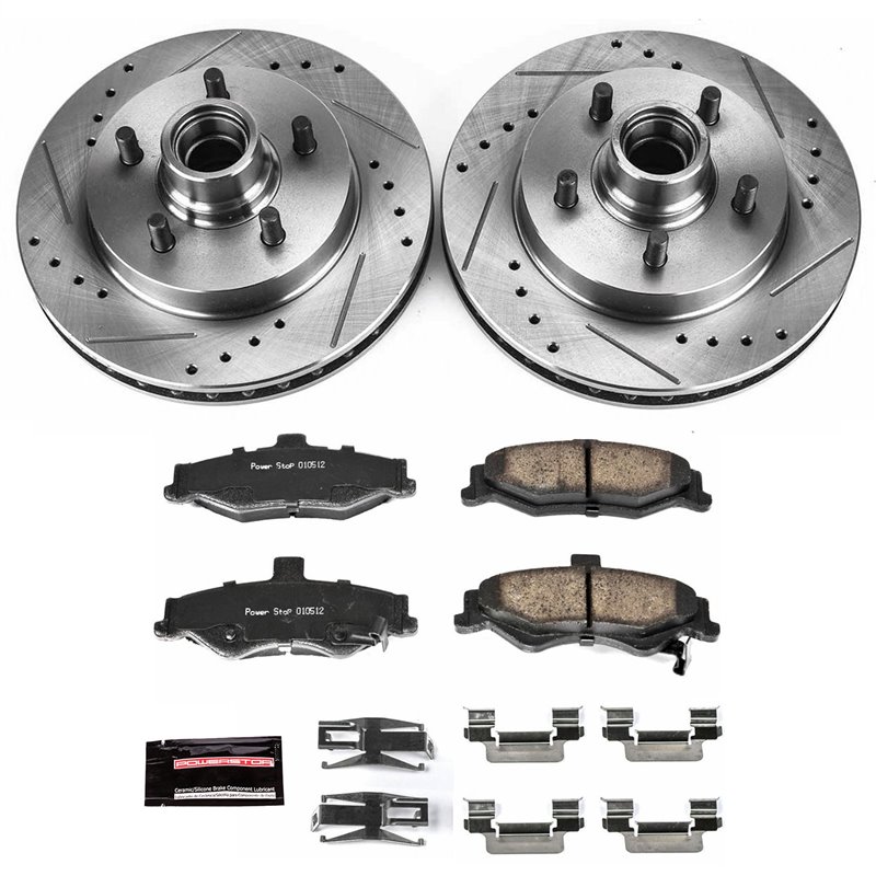PowerStop | Z23 Evolution Sport Disc Brake Pad & Rotor Kit - Arrière - Camaro / Firebird 3.8L / 5.7L 1998-2002