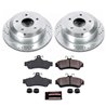 PowerStop | Z23 Evolution Sport Disc Brake Pad & Rotor Kit - Rear - GTO Base 6.0L 2005-2006 PowerStop Brake Kits