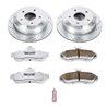 PowerStop | Z26 Street Warrior Disc Brake Pad & Rotor Kit - Rear - GTO Base 6.0L 2005-2006 PowerStop Brake Kits