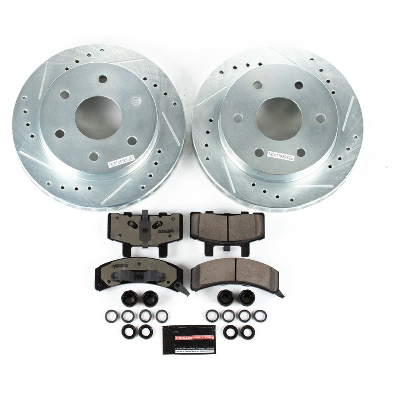 PowerStop | Z36 Severe-Duty Disc Brake Pad & Rotor Kit - Avant - Escalade / Tahoe / Yukon 2000