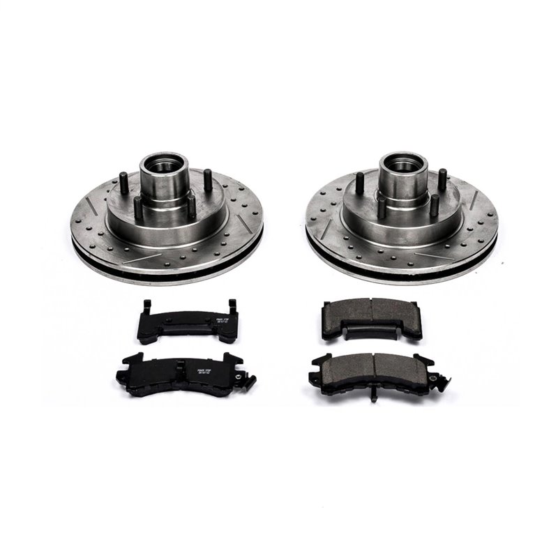 PowerStop | Z23 Evolution Sport Disc Brake Pad & Rotor Kit - Avant - S10 Pickup / Sonoma 2.2L / 4.3L 1994-2003