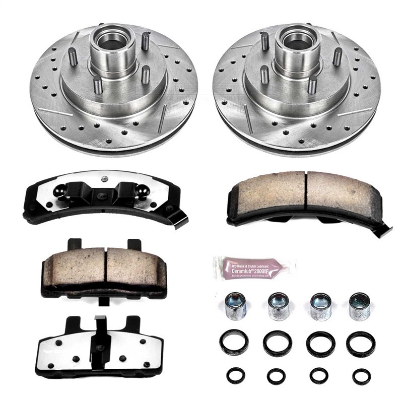 PowerStop | Z36 Severe-Duty Disc Brake Pad & Rotor Kit - Avant - S10 Pickup / Sonoma 2.2L / 4.3L 1994-2003