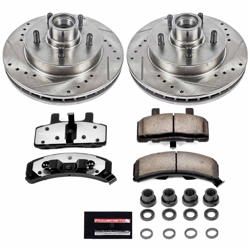PowerStop | Z36 Severe-Duty Disc Brake Pad & Rotor Kit - Avant - Tahoe 4.8L / 5.3L / 5.7L 2000