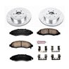 PowerStop | Z23 Evolution Sport Disc Brake Pad & Rotor Kit - Avant - Dakota 2003-2004