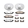 PowerStop | Z36 Severe-Duty Disc Brake Pad & Rotor Kit - Avant - QX56 / Armada / Titan 5.6L 2004-2005