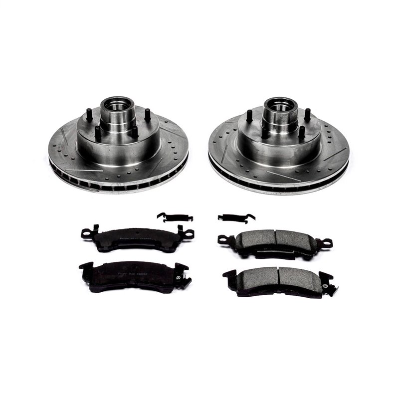 PowerStop | Z23 Evolution Sport Disc Brake Pad & Rotor Kit - Avant - Camaro / Monte Carlo / Firebird / GTO 1970-1978