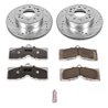 PowerStop | Z26 Street Warrior Disc Brake Pad & Rotor Kit - Avant/Arrière - Camaro / Corvette 1963-1982